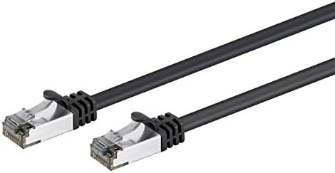 Monoprice Cat8 26AWG S/LegeSp כבל רשת Ethernet - 14 רגל - שחור | 2GHz, 40GBPS, מרווח ראש 3DB, נחושת חשופה טהורה, PVC - סדרת Entegrade